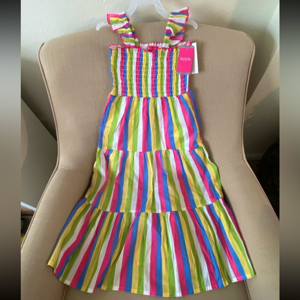 Zunie Girl's Cotton Long Dress